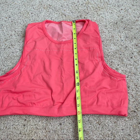 NWT Shein coral two piece athletic workout set size large - Picture 5 of 9